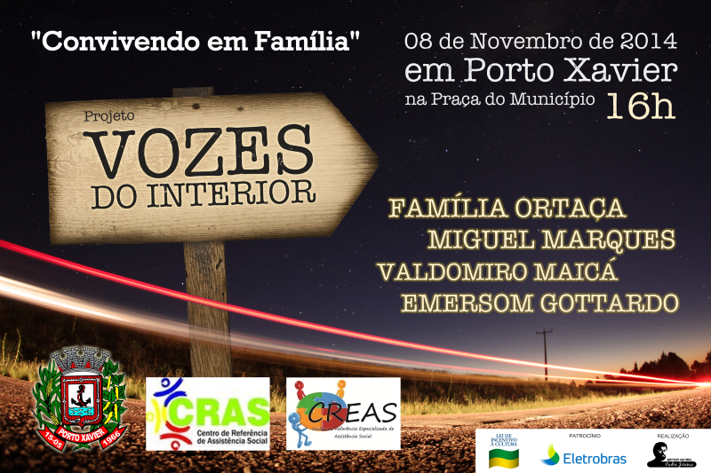 CRAS e CREAS promovem evento "Convivendo em família"